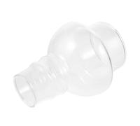Ipetboom Verre Transparent Abat Jour pour Lampe à Kérosène Protection Design Moderne et Élégant Globe Verre Robuste pour Décoration Salon et Salle à Manger