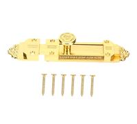 Ipetboom Verrou Coulissant en Alliage de Zinc 13 CM Loquet de Porte à Glissière pour Porte en Bois Sécurité pour Porte-Fenêtre et Installation Facile Vis Antirouille