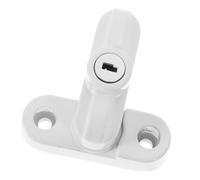 Ipetboom Verrou de Fenêtre T en Alliage Bloqueur de Châssis pour Porte et Fenêtre Serrure de Sécurité Anti-Effraction 1 Pièce Installation Simple Usage Domestique