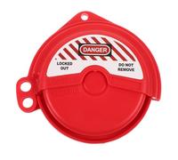 Ipetboom Verrou de Robinet de Porte Robinet Industriel Rouge pour Valve Dispositif de Sécurité Aux et Polyvalent pour Serrage de Vannes