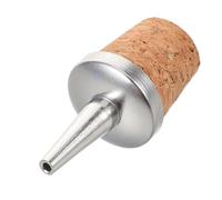 Ipetboom Verseur pour Bouteille Style Amer avec Bouchon Liège Confortable Bec Verseur Combiné pour Cocktails Accessoires Bar pour Maison Et Restaurant De Gaspillage Et Présentation Élégante