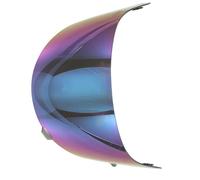 Ipetboom Visière de Casque Professionnelle de Remplacement en Polycarbonate Antibuée Résistante aux Rayures 1 Pièce Protection le Vent Lumière pour Casque de Moto Accessoire Extérieur