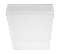 Ipetboom Vitrine Acrylique Élégante de Boîte pour Couverture de Bible, sans Bavures, pour Podiums D'église et Bibliothèques