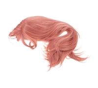 Ipetboom Wig Rose Long Droit pour Femmes Partie Centrale Naturelle Résistante à Haute Température Légère et Confortable pour Cosplay Halloween et Fêtes