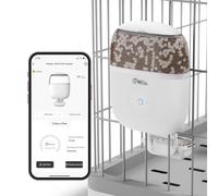 iPettie Mangeoire intelligente WiFi à suspendre pour lapins, chats, chiens et hamsters - Parfait pour les animaleries, télécommande et contrôle des portions, alimentation chronométrée, capacité de