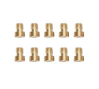 IPEVMLZ 10 Pièces Gicleur Principal M6 6mm #50-182 Pour Dellorto Carburateur Pour PHNL/PHVA/PHBH/PHBL/PHBN/PHVB/PHBG Injecteur Carburateur(160-182)