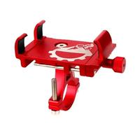 IPEVMLZ Accessoires Cyclisme Support Téléphone Vélo Universel Moto Guidon Pince Support Cellulaire(244-Red)