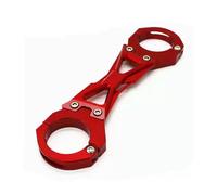 IPEVMLZ Accessoires Moto Pour Kawasaki Z900 2017-2019 2020 Amortisseur De Suspension Avant Support D'équilibrage Levier Stabilisation(ROUGE)