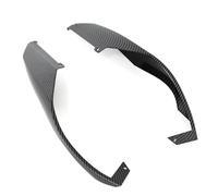 IPEVMLZ Aile De Moto Pare-Brise Arrière Aile De Queue Spoiler Panneau Latéral Couvercle Winglet Fairing pour Kawasaki ZX-4R ZX-4RR ZX-25R 2020-2025(Carbon Fibre Pattern)