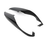 IPEVMLZ Aile De Moto Pare-Brise Arrière Aile De Queue Spoiler Panneau Latéral Couvercle Winglet Fairing pour Kawasaki ZX-4R ZX-4RR ZX-25R 2020-2025(Noir Brillant)