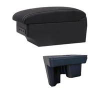 IPEVMLZ Boîte À Accoudoir Auto Pour Toyota Pour Hilux Console Centrale Rangement Interface USB(Ligne blanche E1)