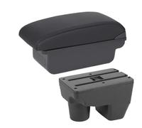 IPEVMLZ Boîte D'accoudoir Pour Toyota Pour Yaris Pour Elegant GR 2021-2025 Boîte D'accoudoir Auto Boîte De Rangement Auto Boîte D'accoudoir Central(C2 Ligne noire PAS d'USB)
