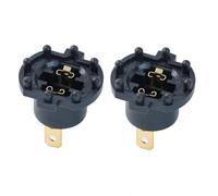 IPEVMLZ Douille De Phare À Faisceau Bas Support D'ampoule De Remplacement 2 Pièces Pour Kawasaki ER6-F 2012 2013 2014 2015 B28V510A3