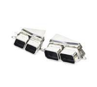 IPEVMLZ Embout D'échappement Pour F01 F02 730i 740i 2008 Et Plus Jusqu'à 760i Embouts De Silencieux Accessoires