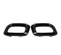IPEVMLZ Enjoliveurs D'embout D'échappement Pour Benz GLC GLE Classe GLS X253 C253 W167 V167 C167 X167 AMG Line 2020 2021 2022 2023 Noir Brillant(NOIR)