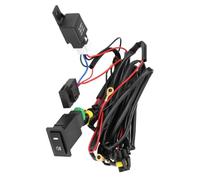 IPEVMLZ Kit De Câblage Avec Relais Et Interrupteur Marche/arrêt Pour Feux Antibrouillard LED Universels 12 V Pour Voiture