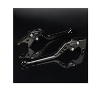 IPEVMLZ Levier De Frein Et D'embrayage Réglable Court/long Pour Moto Pour Royal For Enfield For Super For Meteor 650 2023 2024(NOIR,177mm)