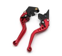 IPEVMLZ Leviers De Frein Et D'embrayage Courts/longs Pour Moto Pour SUZUKI GSXR150 GSXR125 GSXS150 GSX-R150/125 GSX-S125 2020-2021(ROUGE,147mm)