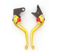 IPEVMLZ Leviers De Frein Et D'embrayage Réglables En Aluminium Pour Suzuki GSXR1000 K7 K8 2007-2008(Or,Long)