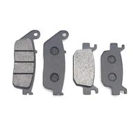 IPEVMLZ Plaquettes De Frein Avant Et Arrière pour NSS 125 Forza 2015-2021 SH 125i 150i 14-21 NSS 300 D Forza (ABS) 18-21 350 AM 21-22 SH 300i 350i Plaquette Frein(Taille:Coussinets Avant et arrière)