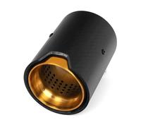 IPEVMLZ Pour B&MW Tous Modèles Tuyau D’échappement En Fibre De Carbone À Bord Droit Tuyau De Sortie 1 Pièce(Or)