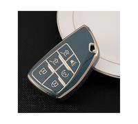 IPEVMLZ pour Buick pour Envision S Plus pour Avenir 2020 2021 2022 2023 5 6 Boutons Accessoires D'Étui De Clé Voiture(Gray,6 Buttons)