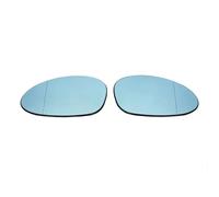 IPEVMLZ Pour E90 E91 E92 E93 E87 E81 E82 E88 2004-2009 Gauche Droite Côté Miroir Aile Chauffé Vue Arrière Rétroviseur Grand Angle(Bleu,Gauche et Droite)