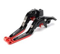 IPEVMLZ pour Kawasaki Z900 Z 900 2017 2018 2019 2020 2021 2022 2023 2024 Levier d'embrayage De Frein De Moto Réglable Pliable Extensible Levier(Rouge)