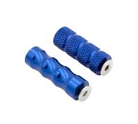 IPEVMLZ Pour MSX125 CBR600 F4I F2 F3 F4 CBR300RR CBR250R CBR954RR 6mm Motocyclette Repose Pieds Pédalier Arrière Pédale Vitesse Pattes D'Appui(Bleu)