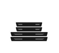 IPEVMLZ pour Peugeot 206 Bandeau Seuil Lumineux Autocollants Protection Bord Porte Arrière Film Anti-Rayures Pare-Chocs Coffre Accessoires(4 seuils de Porte)