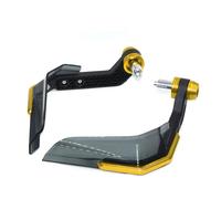 IPEVMLZ pour Suzuki pour Bandit GSF 250 600 650 1200 1250 S Moto Guidon Protège-Main Bouclier À Main Pare-Brise Poignée Protecteur(Or)