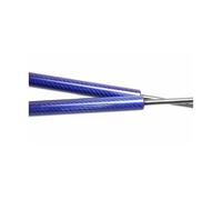 IPEVMLZ Pour Suzuki SX4 Pour Neo Pour Bale 2006-2014 Capot Avant Modifier Reprendre Les Amortisseurs À Gaz Des Béquilles De Hayon(Blue carbon fiber)