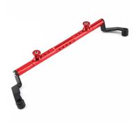 IPEVMLZ Pour SYM Pour Joymax Z300 GTS300i Pour Cruisym 300 Accessoires De Moto Amortisseur Direction Réglable Levier D'équilibre CNC En Aluminium(ROUGE)