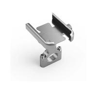 IPEVMLZ pour Yamaha pour X-Max 125 250 300 400 Accessoires Moto Guidon Support Téléphone GPS Stand Bracket(Argenté,Handblebar)