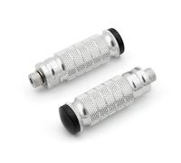 IPEVMLZ Pour Yamaha YZF R1 R3 R6 R125 FZ1 FZ8 MT-07 MT09 Repose Pieds Moto Cale Pieds Arrière Pédale Pied Pédale Accessoires Pièce Modifiée(Argent)