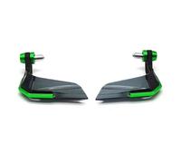 IPEVMLZ Protège-Mains Moto Enduro Universel 22 Mm pour Ducati pour Monster696 pour Monster 797 pour Monster 821 pour Hypermotard 950 pour Scramble(Vert)