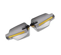 IPEVMLZ Protège-Mains Universel 22 Mm pour Moto pour Ducati pour Monster696 pour Monster 797 pour Monster 821 pour Hypermotard 950 pour Scramble(Gris)