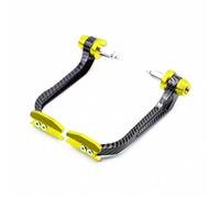 IPEVMLZ Protège-Mains Universel pour Moto Protection Frein pour Guidon 17-22 Mm pour Suzuki GSR 600 GSR750 SV650 SV400 pour V-Strom 650 1050 pour Bandit 650 1250s(Carbon-Golden)