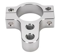 IPEVMLZ Support De Fourche D'amortisseur Direction Pour Moto - Fixation Au Cadre Anodisé Compatible Avec Les Fourches 26 À 27 Mm