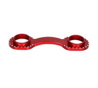 IPEVMLZ Support De Suspension En Aluminium Pour Fourche Avant Moto Pour Kawasaki KLR 650 2008 2009 2010-2022 2023 2024 Accessoires(ROUGE)