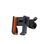 IPEVMLZ Support De Téléphone Vélo Moto Porte-Téléphone Guidon Clip GPS Antichoc Bracket pour Téléphones 4.5-7.0"(Orange)