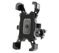 IPEVMLZ Support pour Téléphone De Vélo Accessoires Moto Réglable 360° Rotatable Clip GPS Cyclisme Sports(Noir)