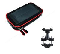 IPEVMLZ Support Téléphone Étanche Moto Vélo Étui Guidon Sac Moto Support Mobil Accessoires Cyclisme(L)