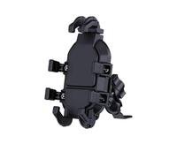 IPEVMLZ Support Téléphone Guidon Moto De Roue Arrière Miroir Rétroviseur GPS Navigation pour Motocyclette Vélo Bicyclette
