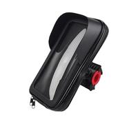 IPEVMLZ Support Téléphone Moto Pochette Étanche Sac Support Bracket Pare-Soleil Design 360 Degrés Rotatif Universel