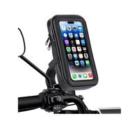 IPEVMLZ Support Téléphone Vélo Étanche Étui Sac Guidon Moto Accessoires de Cyclisme(L-15.0x8.5x2.5cm)