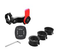 IPEVMLZ Support Téléphone Vélo Moto Guidon Pince Cellulaire Scooter Accessoires Cyclisme(Rouge,Holder)