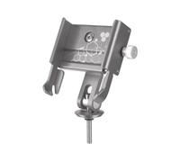 IPEVMLZ Support Universel De Téléphone Portable Réglable À 360 Degrés Accessoires Cyclisme Rétroviseur Moto GPS(Argent)