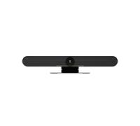 IPEVO VC-B4K Barre vidéo UHD 4K tout-en-un avec cadrage AI, micros à formation de faisceau et haut-parleurs puissants, idéale pour les réunions