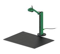 Ipevo Scanner de documents VZ-R-S avec tampon de numérisation et logiciel